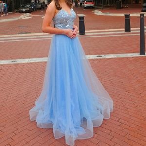 Madison James Gown blue gown